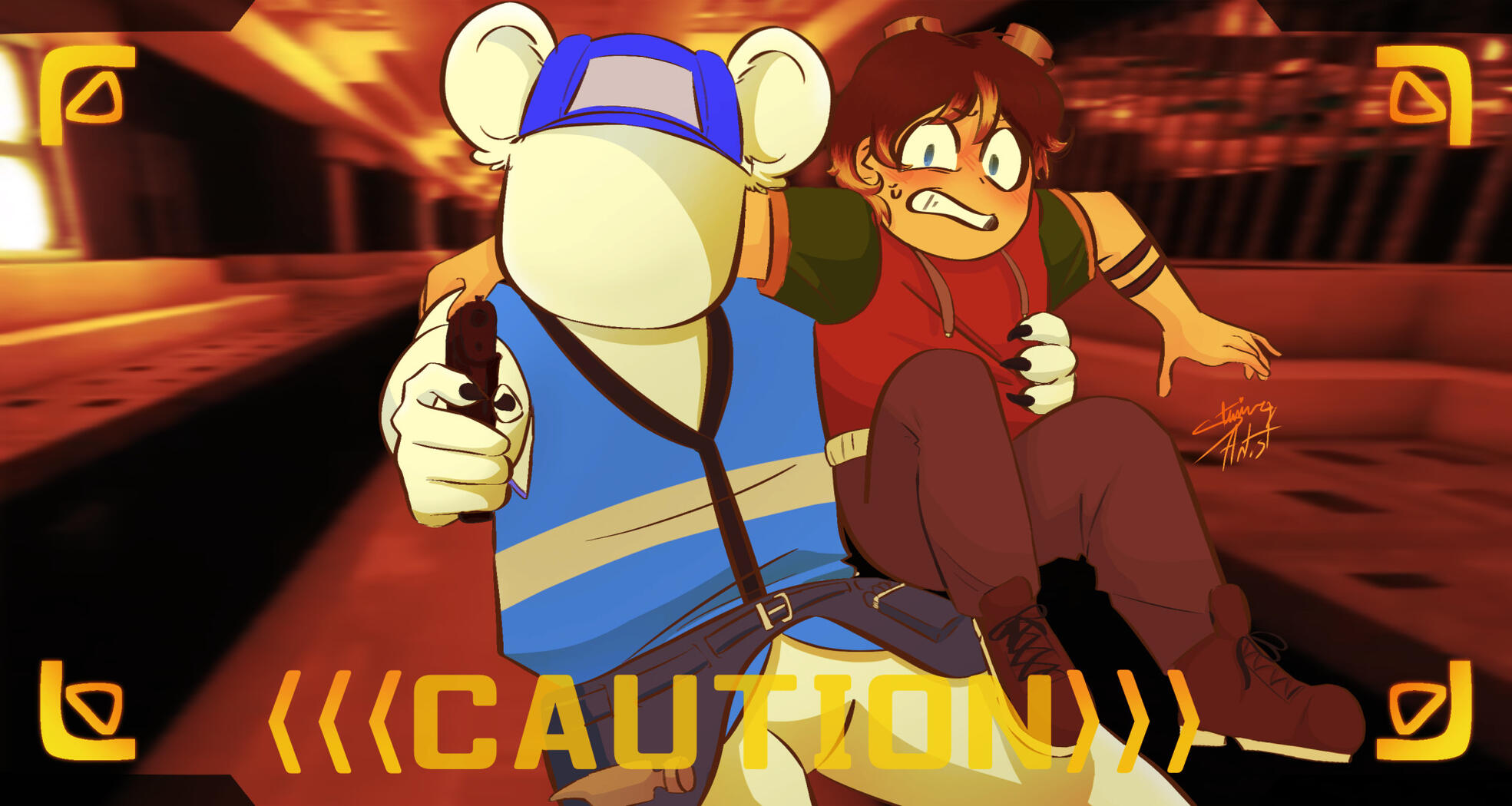 CAUTION- ROGUE WORKER